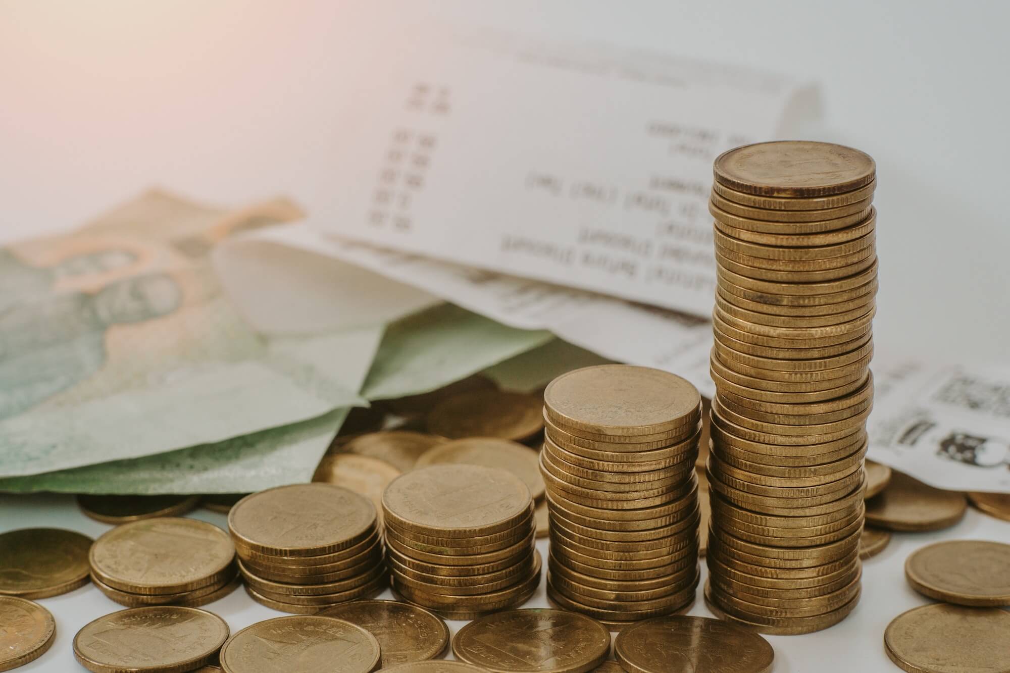 Inflation money And Money Leverage. Financial.inflation control concept.